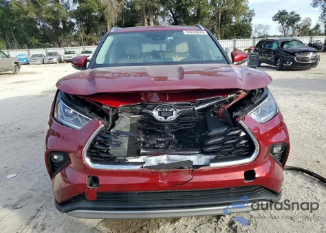 2020 Toyota Highlander Platinum z USA, uszkodzony, nr VIN 5TDFZRAH3LS010175